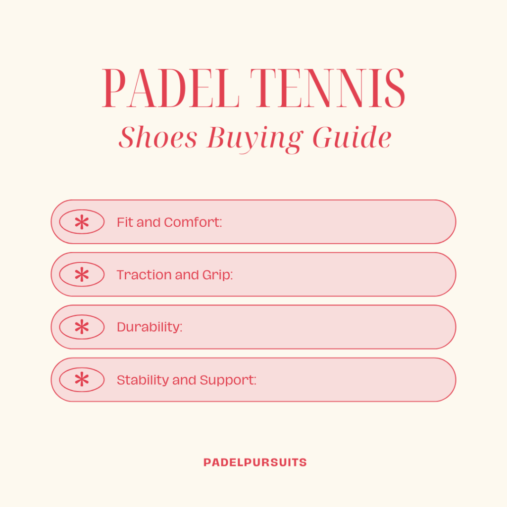 Best Shoes For Padel Tennis